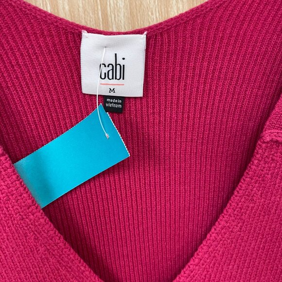 CAbi Pink Sweater Size Medium - Picture 2 of 5